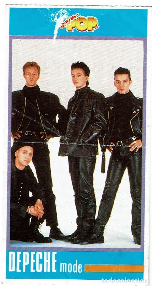 Coleccionismo cromos antiguos: DEPECHE MODE - CROMO - SUPER POP N&ordm; 16 - Foto 1