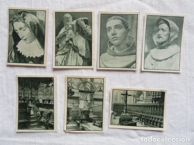 Colecionismo Cromos antigos: 2&ordm; &Aacute;LBUM GALLINA BLANCA. SERIE 15 - COROS Y ESCULTURAS RELIGIOSAS -. LOTE 7 CROMOS.