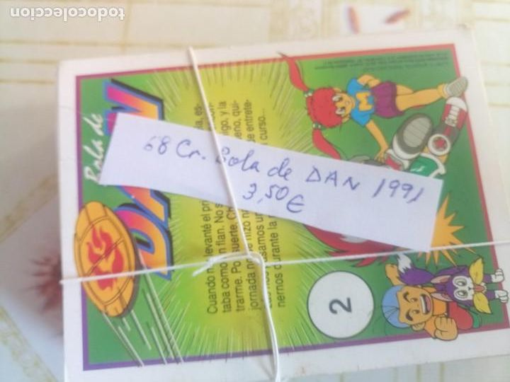 Coleccionismo cromos antiguos: Lote cromos 68 bola de dan - Foto 1