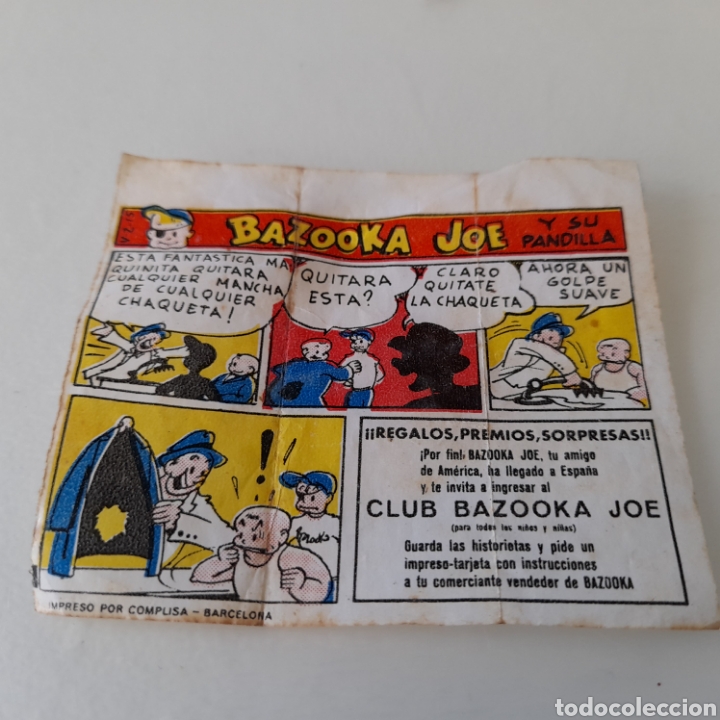 Coleccionismo cromos antiguos: ANTIGUO CROMO DE BAZOOKA JOE. - Foto 1