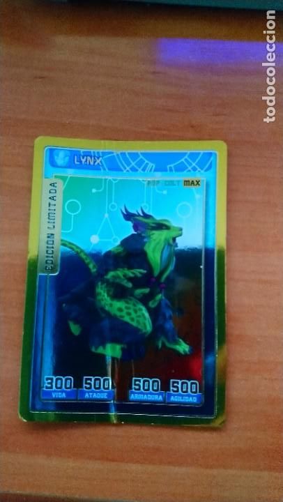 Coleccionismo cromos antiguos: invizimals lynx edicion limitada - Foto 1