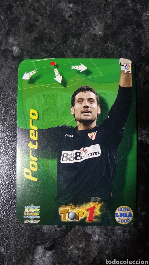 Coleccionismo cromos antiguos: 656 palo ( top once 2008) security - Foto 2