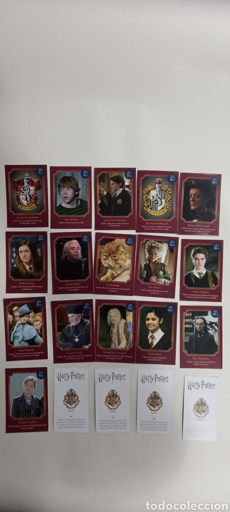 Coleccionismo Cromos antiguos: Lote 26 Cromos (17 dif) Harry Potter Wizzarding World