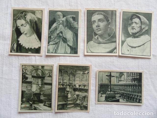 Colecionismo Cromos antigos: 2&ordm; &Aacute;LBUM GALLINA BLANCA. SERIE 15 - COROS Y ESCULTURAS RELIGIOSAS -. LOTE 7 CROMOS.