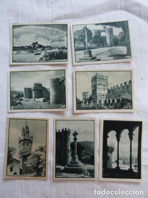 Collectionnisme Cartes &agrave; collectionner anciennes: 2&ordm; &Aacute;LBUM GALLINA BLANCA. SERIE 42 - TORRES Y MURALLAS -. LOTE 7 CROMOS.