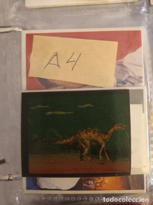 Coleccionismo Cromos antiguos: BOLLYCAO DINOSAURIOS EL MUNDO PERDIDO 3D LENTICULAR N 24