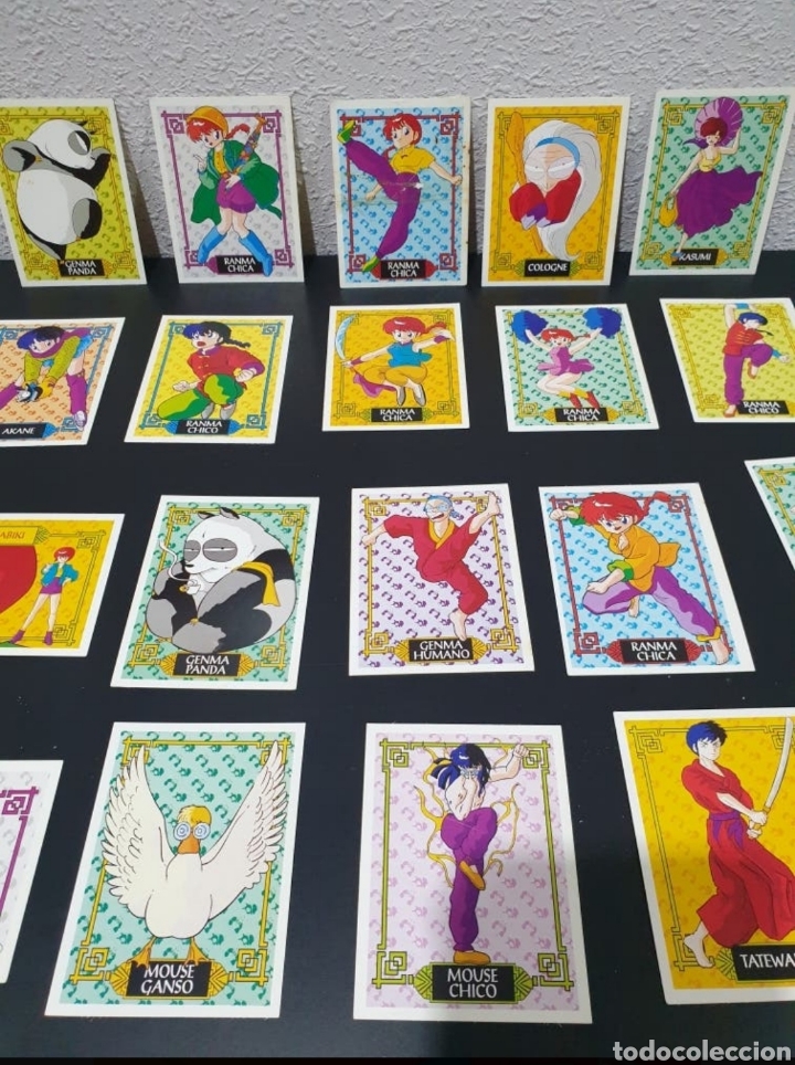 Coleccionismo cromos antiguos: 23 cards ranma - Foto 2