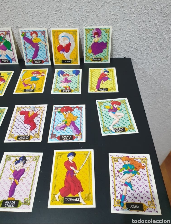 Coleccionismo cromos antiguos: 23 cards ranma - Foto 3
