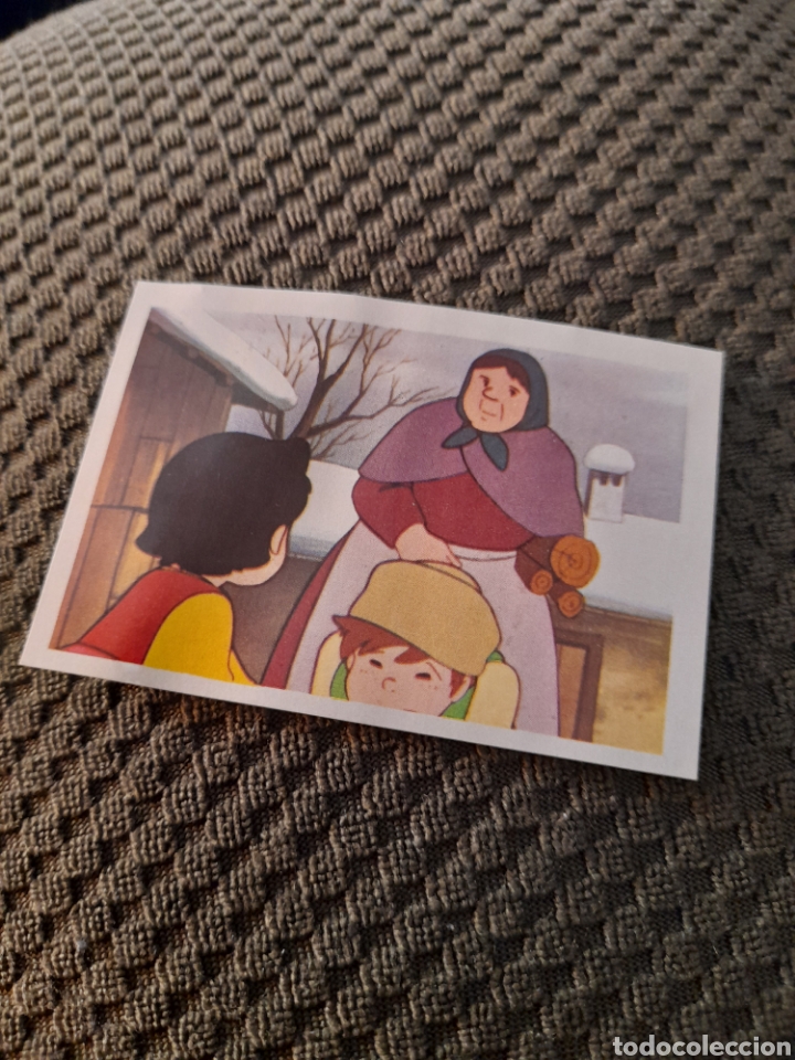Coleccionismo cromos antiguos: EDICIONES FHER 1975 EL RETORNO DE HEIDI NUEVO SIN PEGAR #286