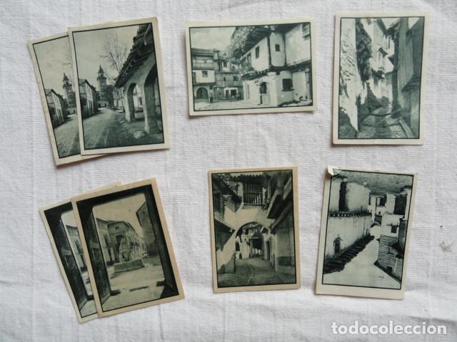 Collectionnisme Cartes &agrave; collectionner anciennes: 2&ordm; &Aacute;LBUM GALLINA BLANCA. SERIE 61 - CALLES DE REGIONES DE ESPA&Ntilde;A -. LOTE 8 CROMOS.