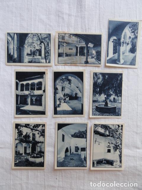 Collectionnisme Cartes &agrave; collectionner anciennes: 2&ordm; &Aacute;LBUM GALLINA BLANCA. SERIE 76 - LA CASA RURAL PATIOS -. LOTE 9 CROMOS.