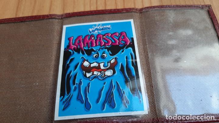 Coleccionismo cromos antiguos: Cromo pegado de Lamassa -- Phoskitos -- en tarjetero