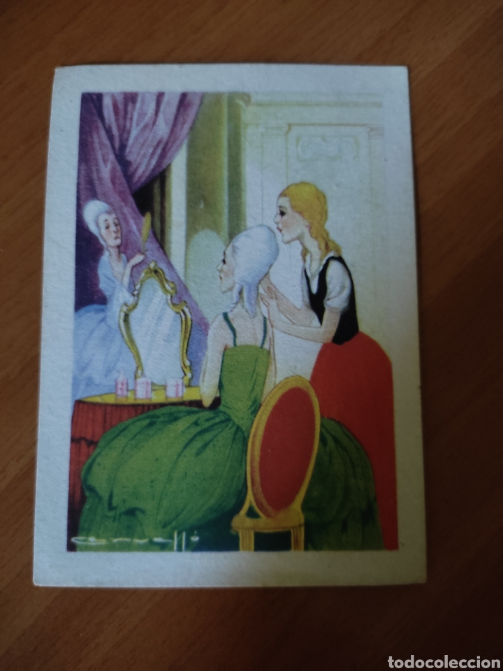 Coleccionismo cromos antiguos: Cromo cenicienta n&uacute;mero III - Foto 1
