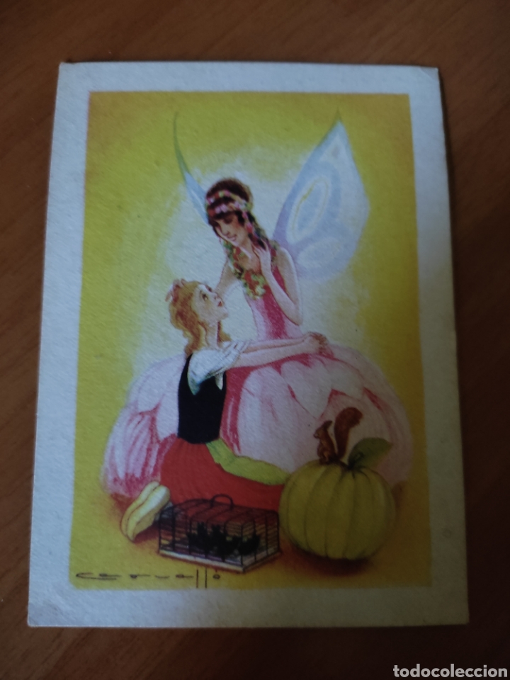 Coleccionismo cromos antiguos: Cromo cenicienta n&uacute;mero IV - Foto 1