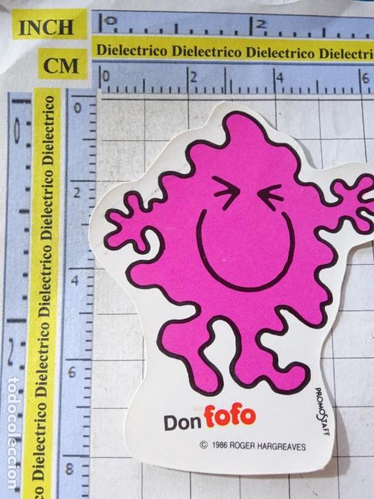 Coleccionismo cromos antiguos: CROMO CROMITO CHUCHER&Iacute;AS. DONUTS. 1986 DON FOFO