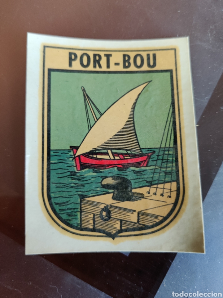 Collectionnisme Cartes &agrave; collectionner anciennes: ESTAMOS LIQUIDANDO. Pegatina Cromo Calcoman&iacute;a A&ntilde;os 70 Nueva Resto Tienda Ciudad de Port-Bou