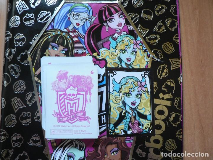 Coleccionismo cromos antiguos: LOTE DE 25 CROMOS DISTINTOS DE MONSTER HIGH FEARBOOK STICKER ALBUM DE PANINI 2012