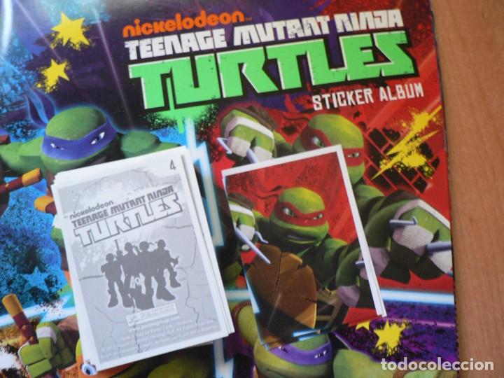 Collectionnisme Cartes &agrave; collectionner anciennes: LOTE DE 100 CROMOS DISTINTOS DE LA COLECCION TEENAGE MUTANT NINJA TURTLES 2 TORTUGAS PANINI 2013
