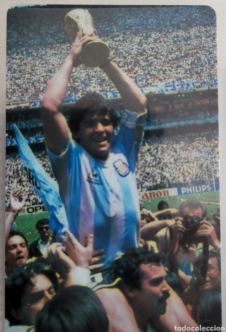 Coleccionismo cromos antiguos: MARADONA Cromo carta - Foto 1