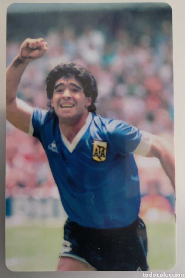 Coleccionismo cromos antiguos: MARADONA Cromo carta - Foto 1