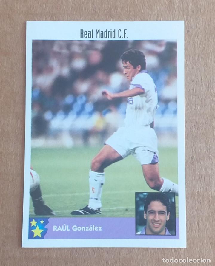 Coleccionismo Cromos antiguos: Cromo n&ordm; 225 Ra&uacute;l Real Madrid Los Mejores EQUIPOS DE EUROPA 97-98 de Panini.