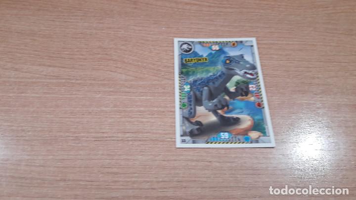 Cromos jurassic world online lego