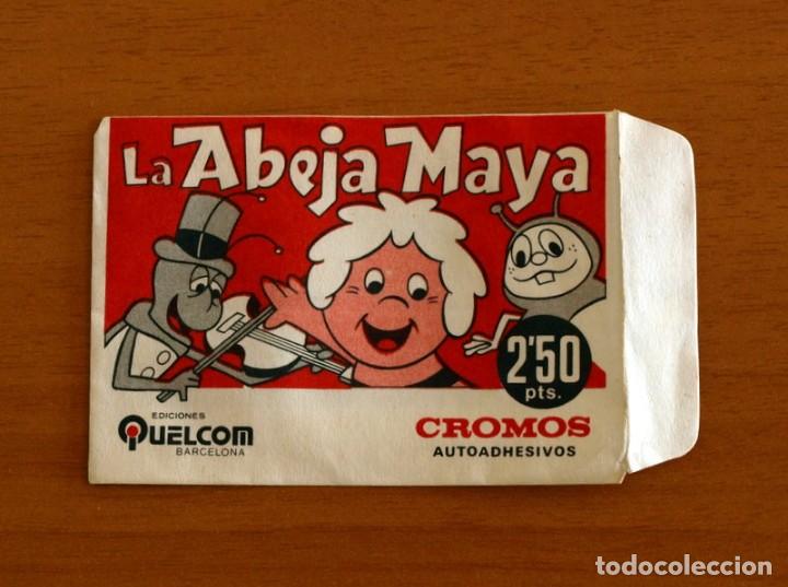 Coleccionismo cromos antiguos: Sobre vac&iacute;o sin cromos - La abeja Maya - Ediciones Quelcom 1978 - Foto 1