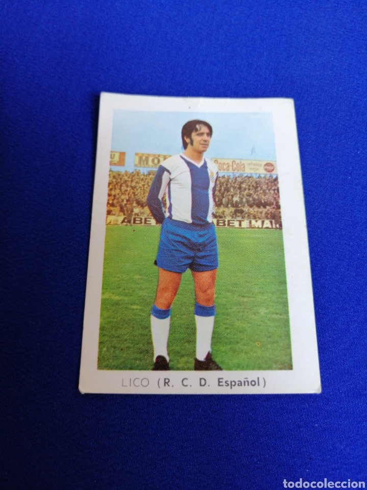 Coleccionismo cromos antiguos: CROMO FHER TEMPORADA 70-71 R. C. D ESPA&Ntilde;OL LICO