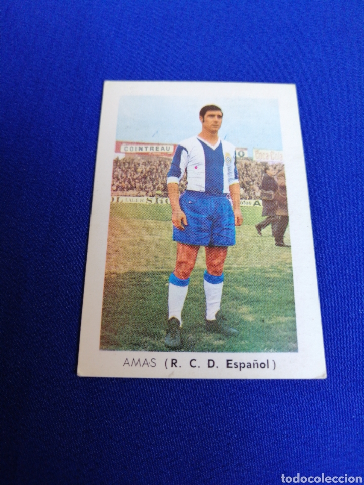 Coleccionismo cromos antiguos: CROMO FHER TEMPORADA 70-71 R. C. D. ESPA&Ntilde;OL CARMELO