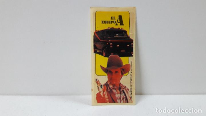 Collezionismo Figurine antiche: CROMO PEGATINA FENIX - EQUIPO A . PROMOCIONAL CHICLES . A&Ntilde;OS 80