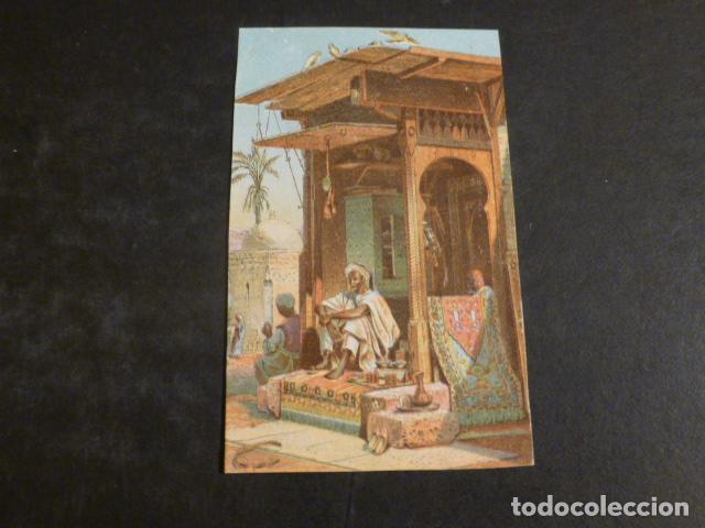 Coleccionismo cromos antiguos: ESCENA MORISCA CROMO SIGLO XIX - Foto 1