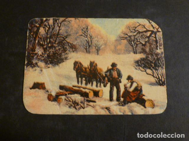 Coleccionismo cromos antiguos: ESCENA BUC&Oacute;LICA CROMO SIGLO XIX