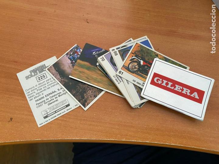 Coleccionismo Cromos antiguos: PANINI SOLO MOTO LOTE 42 CROMOS NUNCA PEGADOS (CRIP11)