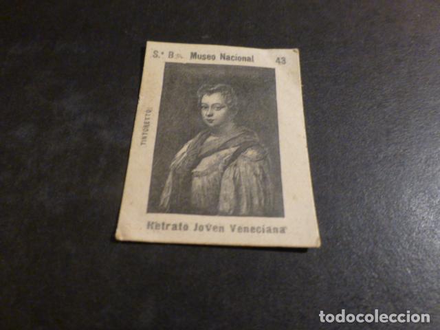 Collectionnisme Cartes &agrave; collectionner anciennes: TINTORETTO JOVEN VENECIANA CROMO CAJA CERILLAS