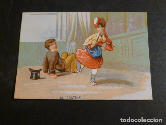 Coleccionismo cromos antiguos: NI&Ntilde;OS BAILANDO ANTIGUO CROMO
