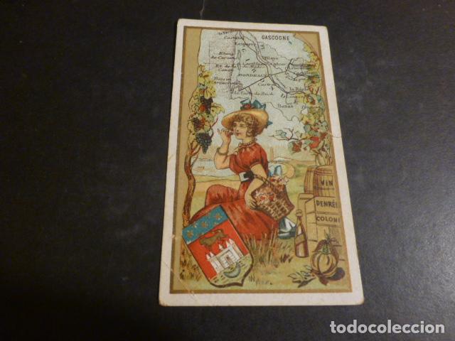 Colecionismo Cromos antigos: ALEGORIA LAS LANDAS ANTIGUO CROMO