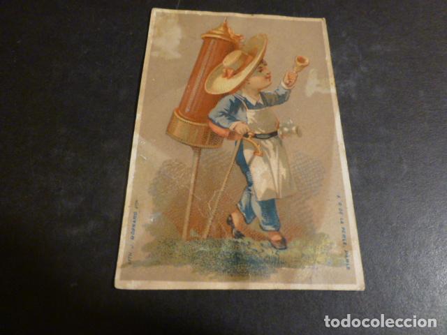 Collectable Antique Stickers: NI&Ntilde;O MIELERO ANTIGUO CROMO