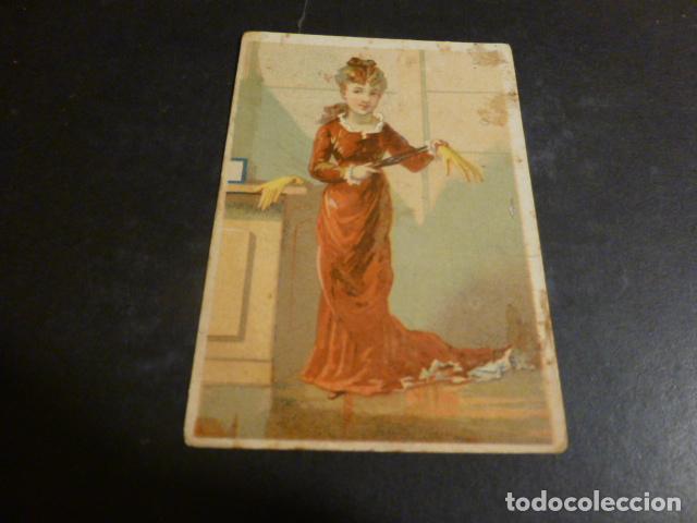 Colecionismo Cromos antigos: DAMS ELEGANTE ANTIGUO CROMO