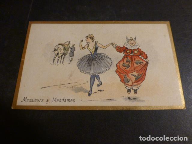 Coleccionismo cromos antiguos: ESCENA DE PASATIEMPO ANTIGUO CROMO - Foto 1