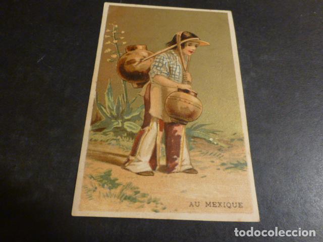 Collectable Antique Stickers: HOMBRE MEXICANO ANTIGUO CROMO