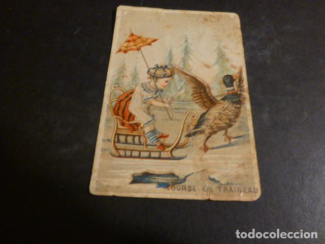 Collezionismo Figurine antiche: NI&Ntilde;O EN TRINEO ANTIGUO CROMO