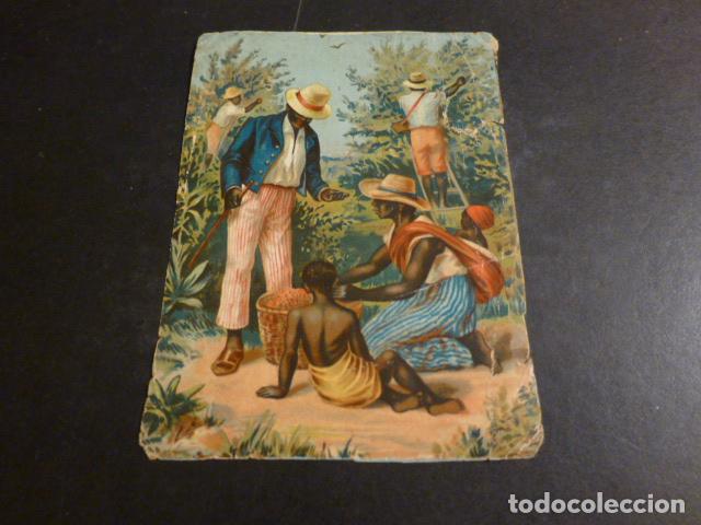 Collectionnisme Cartes &agrave; collectionner anciennes: ESCENA COLONIAL ANTIGUO CROMO