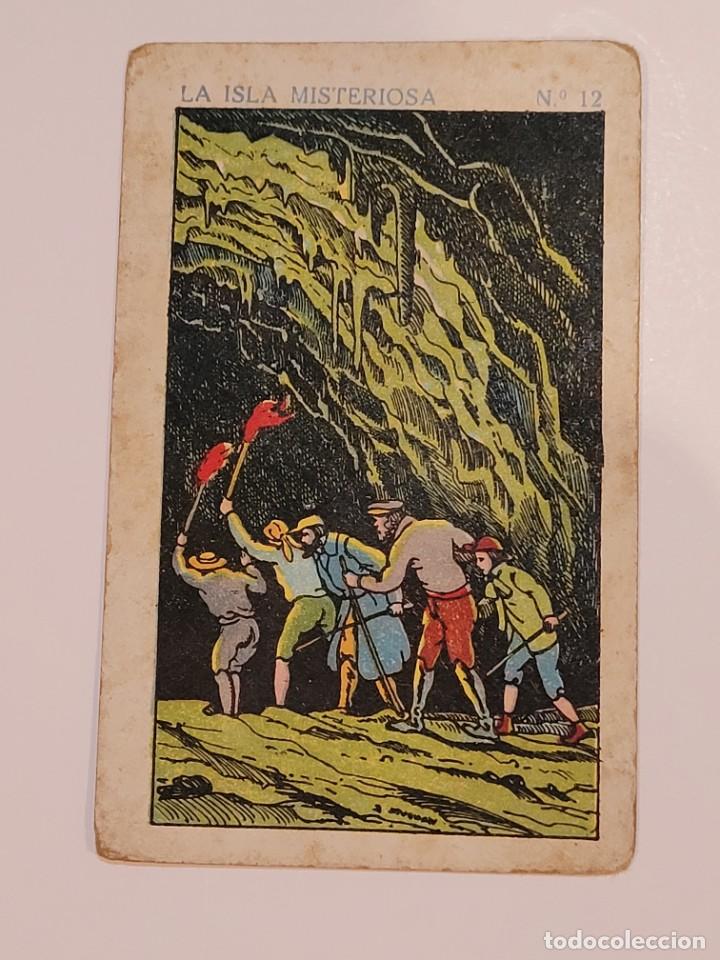 Coleccionismo cromos antiguos: CROMO NUMERO 12 LA ISLA MISTERIOSA - Foto 1