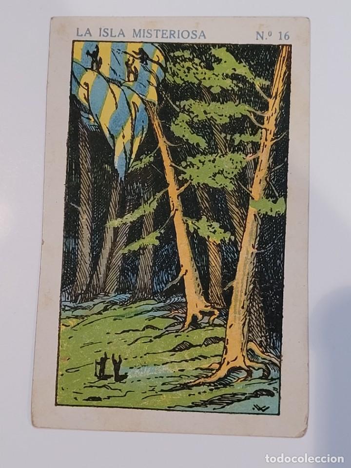 Coleccionismo cromos antiguos: CROMO NUMERO 6 LA ISLA MISTERIOSA - Foto 1