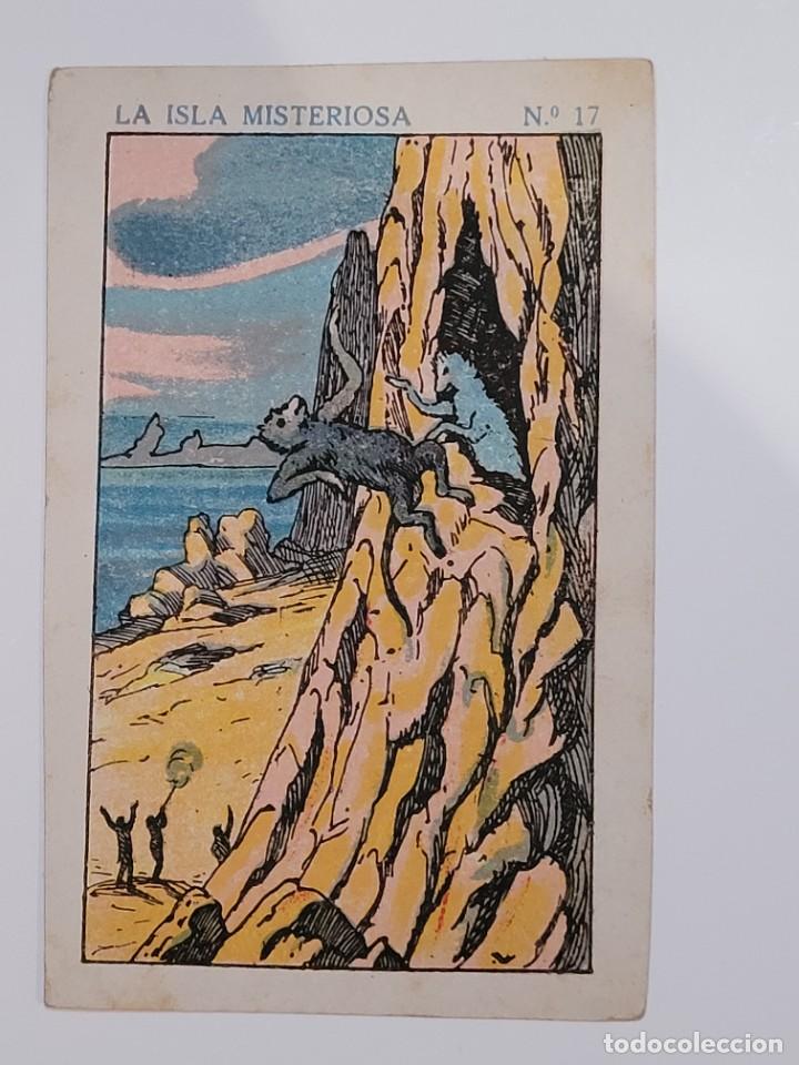Coleccionismo cromos antiguos: CROMO NUMERO 17 LA ISLA MISTERIOSA - Foto 1
