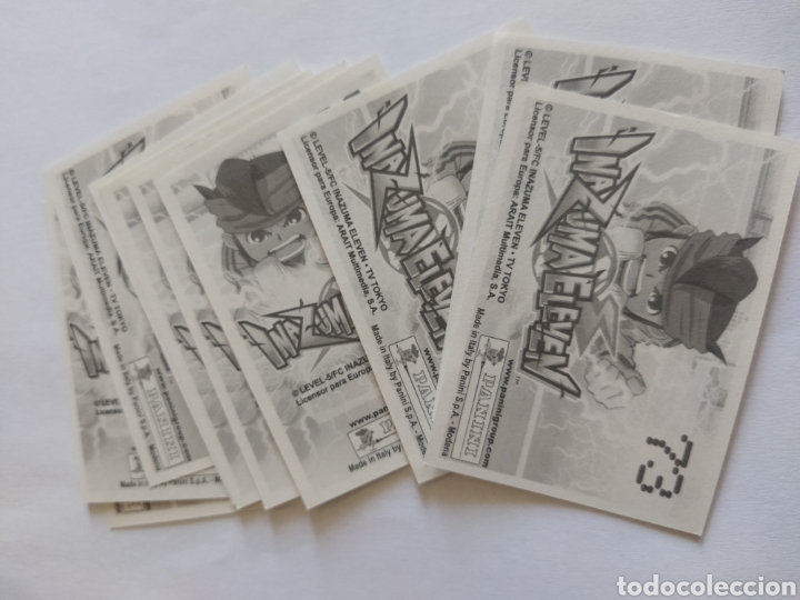 Coleccionismo cromos antiguos: Lote cromos Inazuma eleven panini - Foto 2