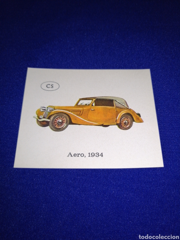 Coleccionismo cromos antiguos: CROMO COCHE AERO 1934 - Foto 1
