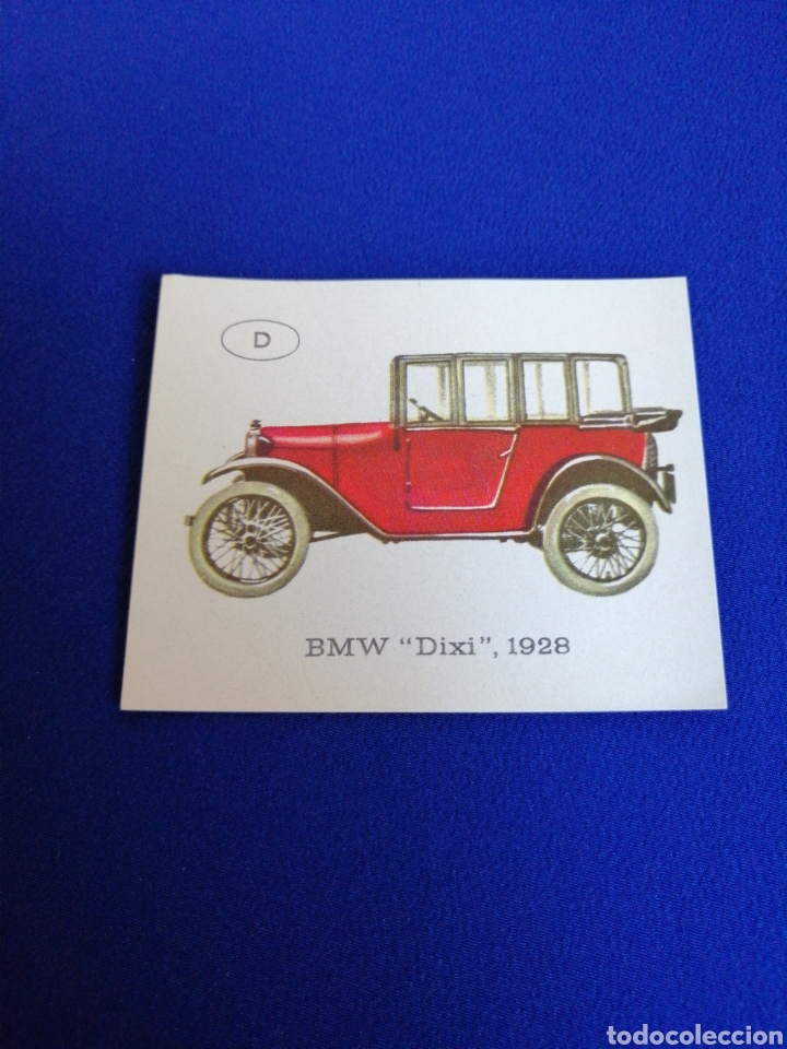 Collectable Antique Stickers: CROMO COCHE BMW DIXI 1928