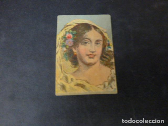 Coleccionismo cromos antiguos: MUJER ELEGANTE CROMO SIGLO XIX - Foto 1