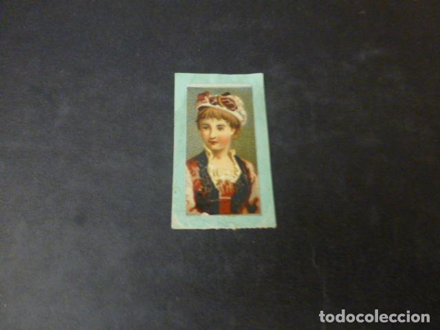 Coleccionismo cromos antiguos: MUJER ELEGANTE CROMO SIGLO XIX - Foto 1